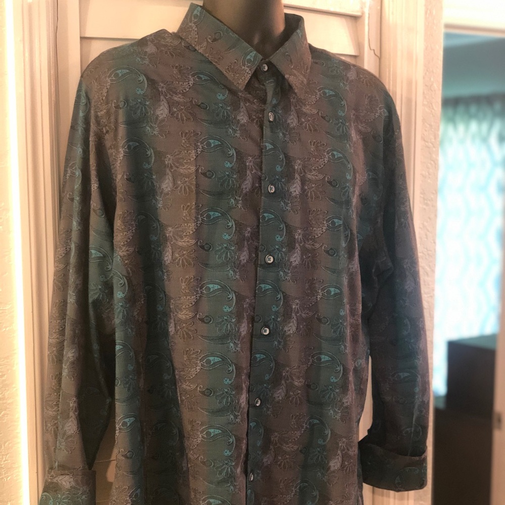 Via Uomo Men’s Designer Shirt XXL NWOT